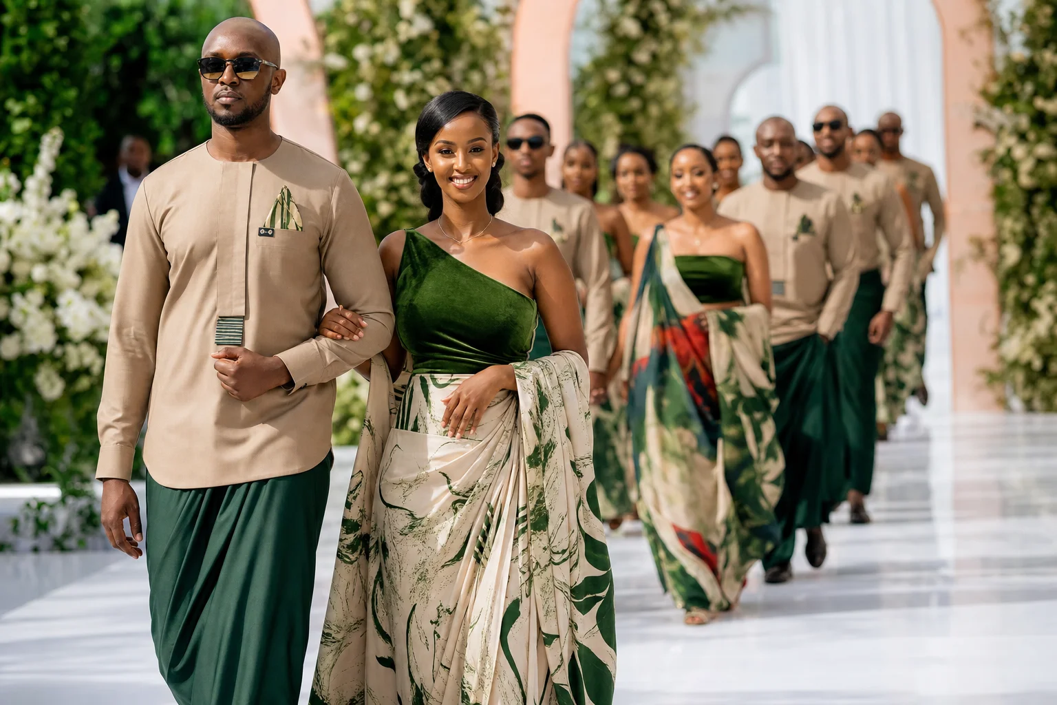 Styling Made-in-Rwanda for a Wedding